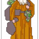 OLD TIME SANTA 3 quick and easy pattern chart graph