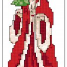 OLD TIME SANTA 2 quick and easy pattern chart graph