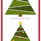 OH, CHRISTMAS TREE! quick and easy pattern chart graph OH, CHRISTMAS TREE! quick and easy pattern chart graph