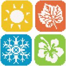 Four Seasons pattern chart graph Four Seasons pattern chart graph