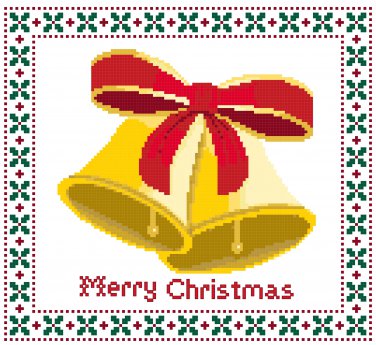 Christmas Bells are Chiming Pattern Chart Graph