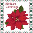Poinsettia Blossom Pattern Chart Graph