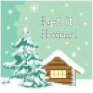 Let It Snow! Pattern Chart Graph