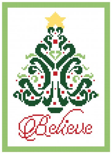 Believe Pattern Chart Graph