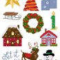 Christmas Ornaments Set 2 quick and easy Pattern Chart Graph