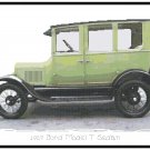 1927 Ford Model T Sedan Cross Stitch Pattern Chart Graph 1927 Ford Model T Sedan Cross Stitch Pattern Chart Graph