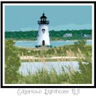 Edgartown Lighthouse, MA Pattern Chart Graph