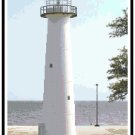 Biloxi Lighthouse, MS Pattern Chart Graph