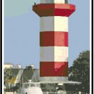Hilton Head Lighthouse, SC Pattern Chart Graph