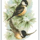 Black Capped Chickadees Pattern Chart Graph Black Capped Chickadees Pattern Chart Graph