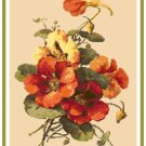 Nasturtiums by Catherine Klein Pattern Chart Graph
