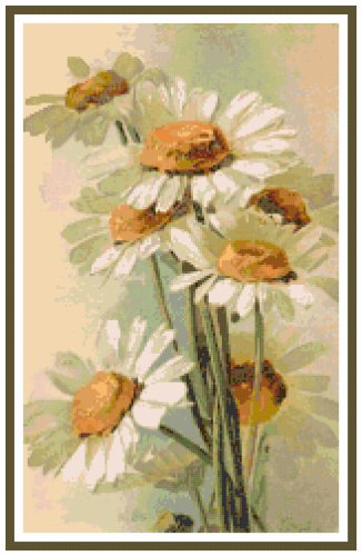 Moon Daisies by Catherine Klein Pattern Chart Graph