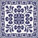 Tile Design 2 Pattern Chart Graph