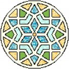 Diamonds and Triangles Mandala Pattern Chart Graph Diamonds and Triangles Mandala Pattern Chart Graph