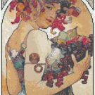 Fruit by Alphonse Mucha Pattern Chart Graph Fruit by Alphonse Mucha Pattern Chart Graph
