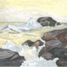 Sea Surge Cross Stitch Pattern Chart Graph