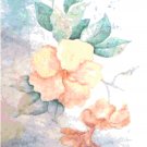 Plumeria Cross Stitch Pattern Chart Graph