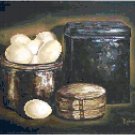 Still LIfe with Eggs Cross Stitch Pattern Chart Graph Still LIfe with Eggs Cross Stitch Pattern Chart Graph