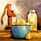 Making Pear Honey Cross Stitch Pattern Chart Graph