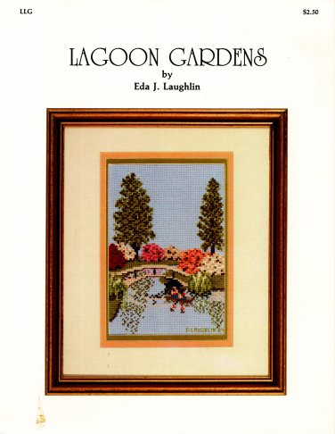 Lagoon Gardens by Eda J. Laughlin Cross Stitch Booklet