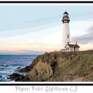 Pigeon Point Lighthouse, CA Pattern Chart Graph