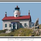 Battery Point Lighthouse, CA Cross Stitch Pattern Chart Graph