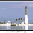 Dry Tortagas Lighthouse, FL Cross Stitch Pattern Chart Graph Dry Tortagas Lighthouse, FL Cross Stitch Pattern Chart Graph