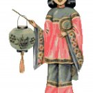 Chinese Doll of the World Cross Stitch Pattern Chart Graph