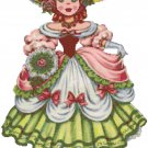 English Doll of the World Cross Stitch Pattern Chart Graph