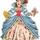 French Doll of the World Cross Stitch Pattern Chart Graph