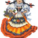 Italian Doll of the World Cross Stitch Pattern Chart Graph