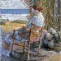 The Sea by Frederick Childe Hassam Pattern Chart Graph