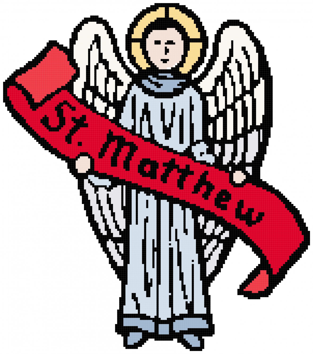 St. Matthew Symbol Pattern Chart Graph