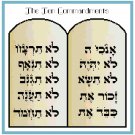 The Ten Commandments Pattern Chart Graph