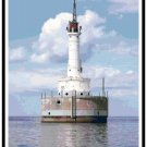 Green Bay Harbor Lighthouse, WI  Pattern Chart Graph
