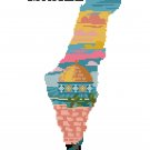 ISRAEL Counted Cross Stitch Pattern