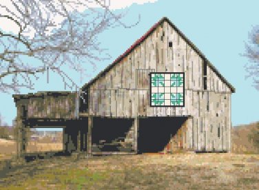 Maple Leaf Quilt Barn. Knoxville, TN  Pattern Chart Graph