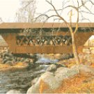 Pine River Covered Bridge, WI  Pattern Chart Graph