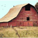 Kentucky Red Barn Pattern Chart Graph