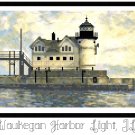Waukegan Harbor Lighthouse, IL  Pattern Chart Graph