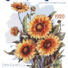 Select Flower Seeds Seed Catalog Cover 1920 Pattern Chart Graph