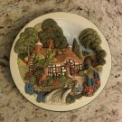 Davenport Studios Hollyhock Cottage Limited Edition Plate