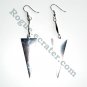 Triangle Silver color Metal Dangle Fashion Earrings