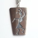 Native American Kachina Dancer Vintage Florenta of California Southwestern Necklace
