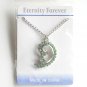 Austrian Crystals Emerald Green Multi Stone Faceted Design Fashion Necklace