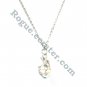 Austrian Crystals Lemon Green Multi Stone Faceted Berry Fashion Necklace