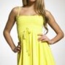 Juicy Couture Yellow Bubble Velour Dress Size medium