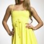 Juicy Couture Yellow Bubble Velour Dress Size medium