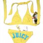 Yellow Juicy Couture Bikini Size Large Uk 10-12