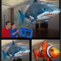 RC Flying Remote Control Fun Inflatable Floating Fish Shark Toy New